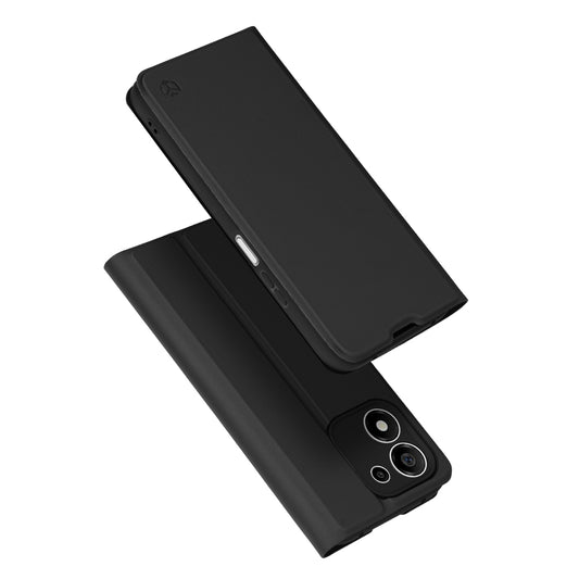 Husa pentru Honor 600 Smart, Techsuit, Magskin Book, Neagra