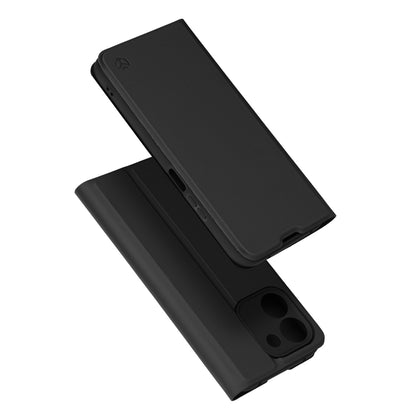 Husa pentru Honor 600 Smart, Techsuit, Magskin Book, Neagra