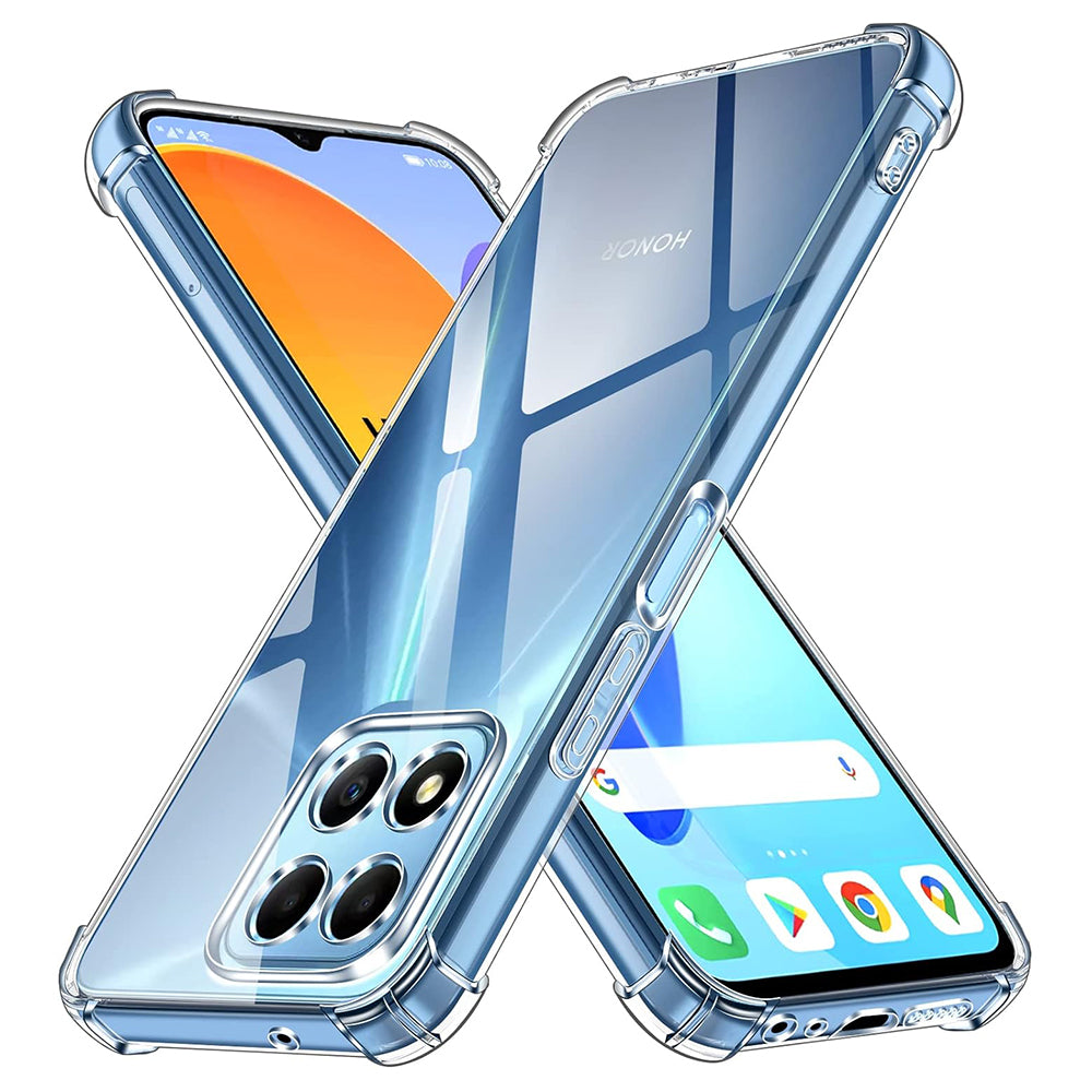 Husa pentru Honor 70 Lite / X6 / X8 5G, Techsuit, Shockproof Clear, Transparenta