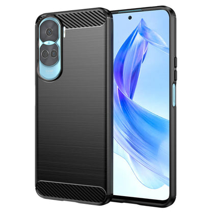 Husa pentru Honor 90 Lite, Techsuit, Carbon, Neagra