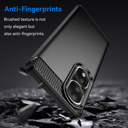 Husa pentru Honor 90 Pro / 80 Pro, Techsuit, Carbon, Neagra