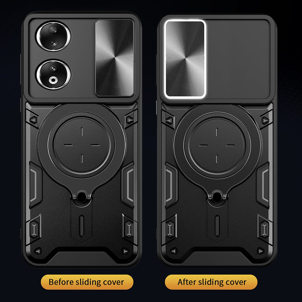 Husa pentru Honor 90, Techsuit, CamGuard Pro, Neagra
