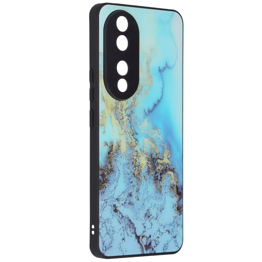 Husa pentru Honor 90, Techsuit, Glaze, Bleu