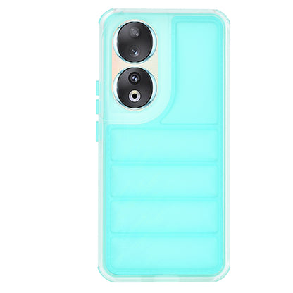 Husa pentru Honor 90, Techsuit, Wave Shield, Turcoaz