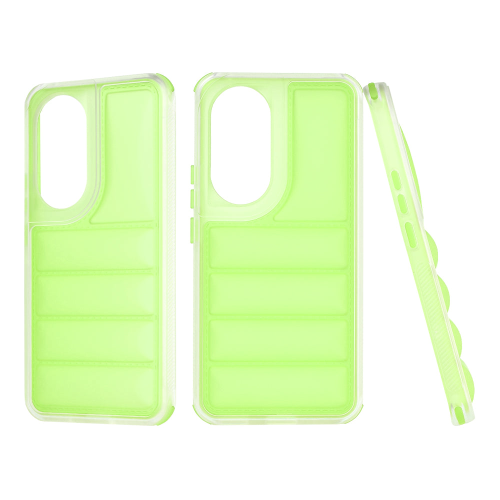Husa pentru Honor 90, Techsuit, Wave Shield, Verde