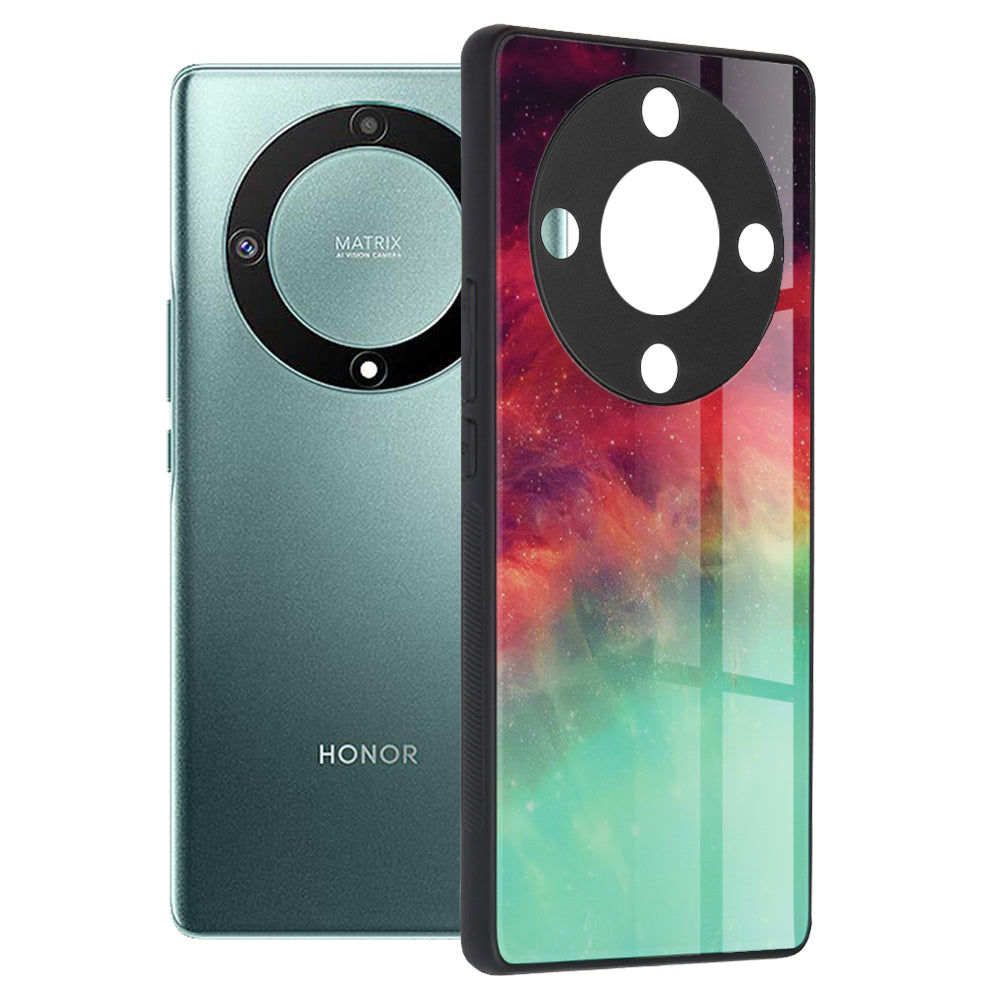 Husa pentru Honor Magic5 Lite, Techsuit, Glaze, Turcoaz