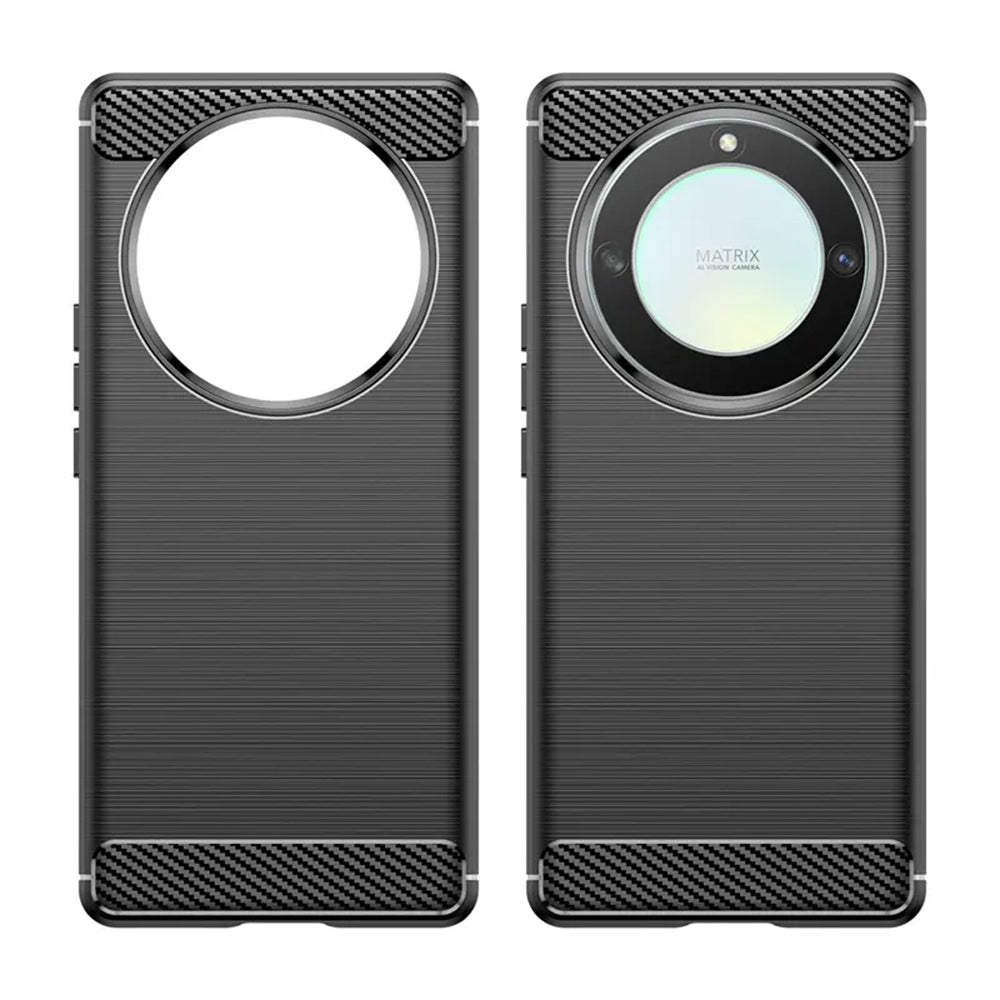 Husa pentru Honor Magic6 Lite, Techsuit, Carbon, Neagra