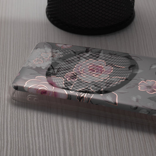 Husa pentru Honor Magic6 Lite, Techsuit, Marble, Gri