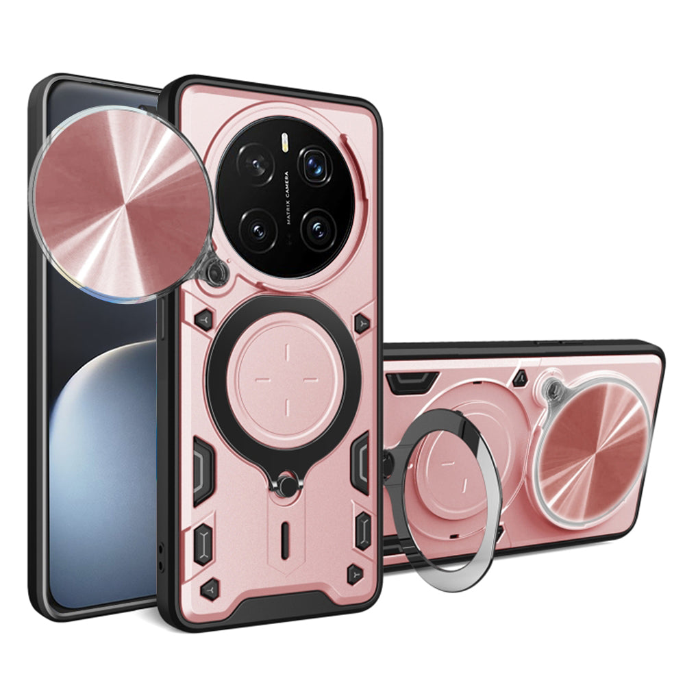 Husa pentru Honor Magic7 Pro, Techsuit, CamGuard Pro, Roz Aurie
