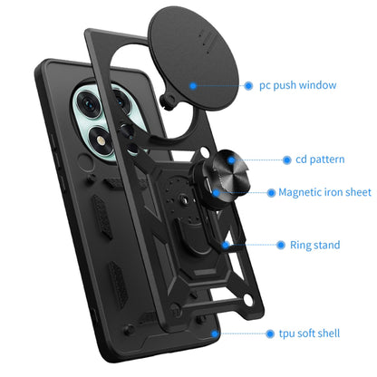 Husa pentru Honor Magic7 Pro, Techsuit, CamShield, Albastra