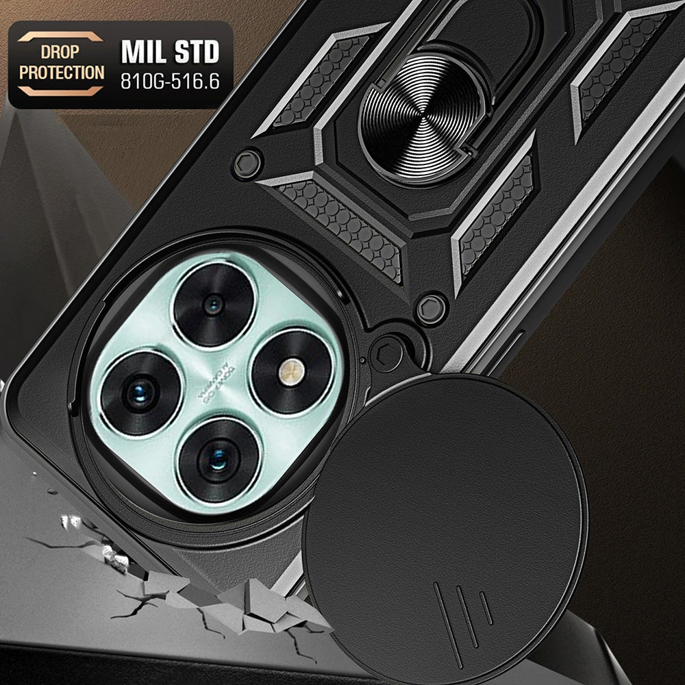 Husa pentru Honor Magic7 Pro, Techsuit, CamShield, Roz