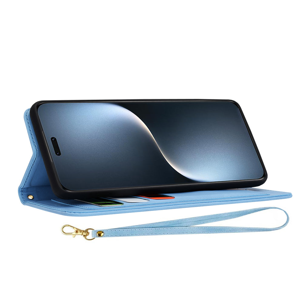 Husa pentru Honor Magic7 Pro, Techsuit, FlipCraft, Bleu