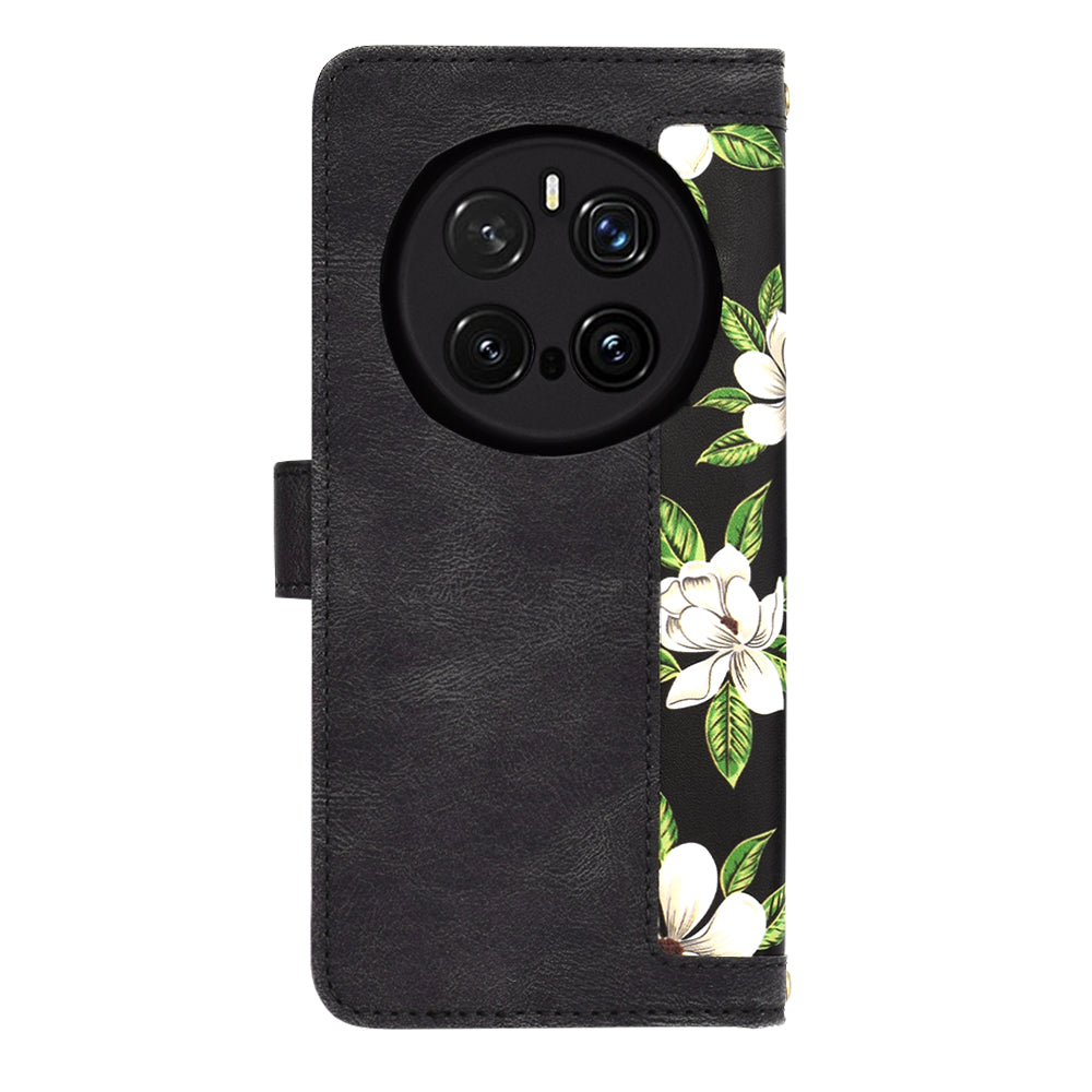 Husa pentru Honor Magic7 Pro, Techsuit, FlipCraft, Neagra