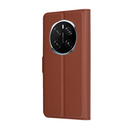 Husa pentru Honor Magic7 Pro, Techsuit, Leather Folio, Maro