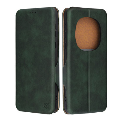 Husa pentru Honor Magic7 Pro, Techsuit, Safe Wallet Plus, Verde