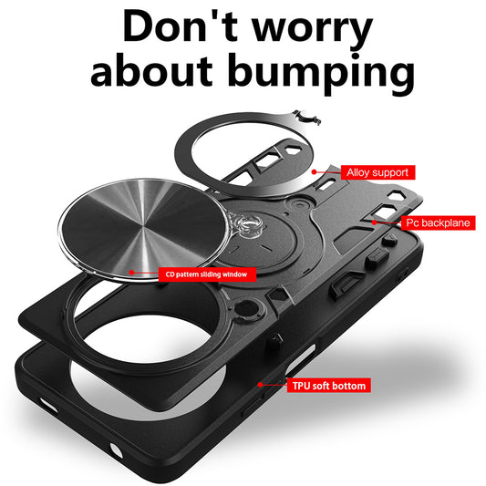 Husa pentru Honor Magic8 Lite, Techsuit, CamGuard Pro, Mov