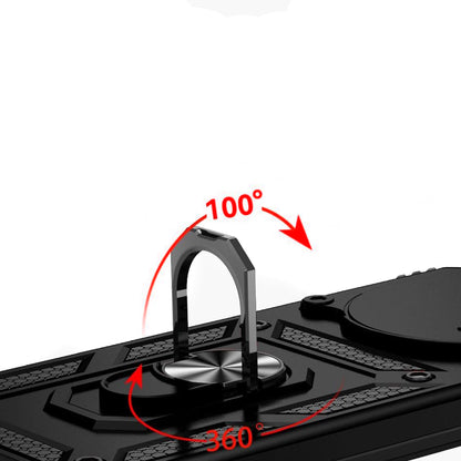 Husa pentru Honor Magic8 Lite, Techsuit, CamShield, Neagra