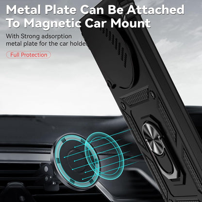 Husa pentru Honor Magic8 Lite, Techsuit, CamShield, Roz Aurie