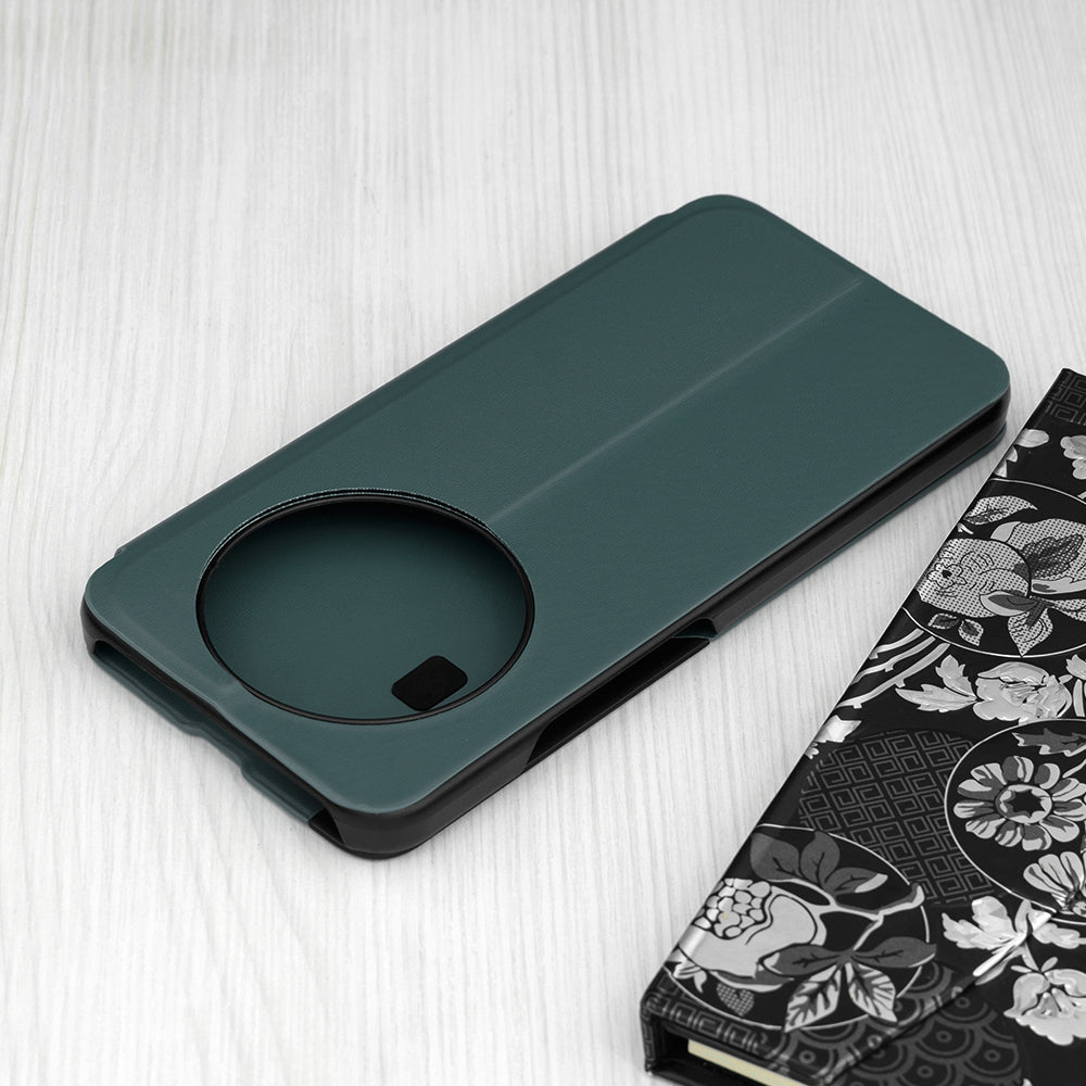 Husa pentru Honor Magic8 Lite, Techsuit, eFold, Verde Inchis