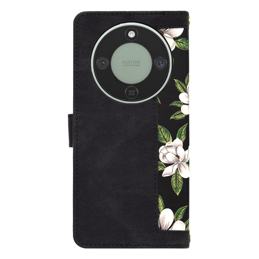 Husa pentru Honor Magic8 Lite, Techsuit, FlipCraft, Neagra