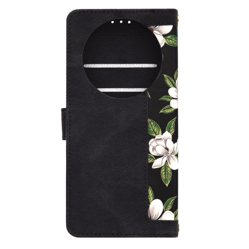 Husa pentru Honor Magic8 Lite, Techsuit, FlipCraft, Neagra