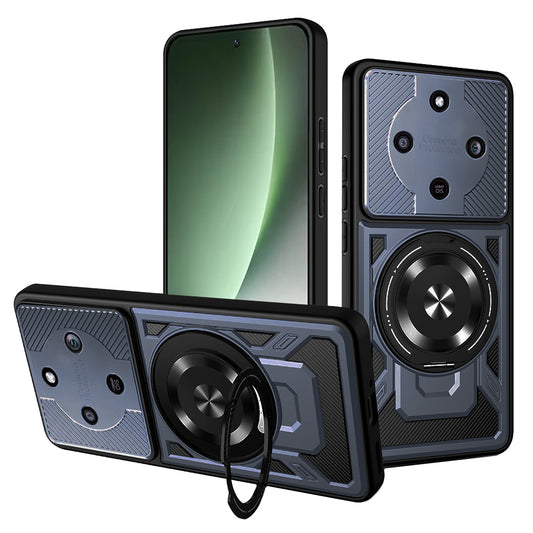 Husa pentru Honor Magic8 Lite, Techsuit, RuggedCam, Albastra