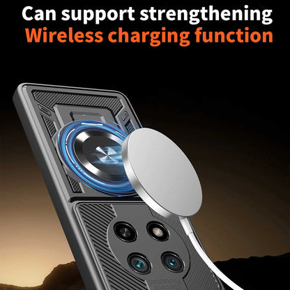 Husa pentru Honor Magic8 Lite, Techsuit, RuggedCam, Albastra