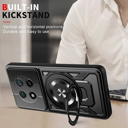 Husa pentru Honor Magic8 Lite, Techsuit, RuggedCam, Albastra