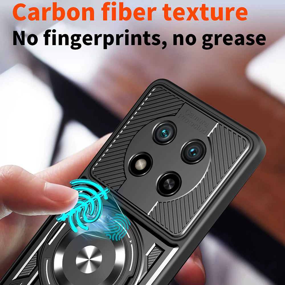 Husa pentru Honor Magic8 Lite, Techsuit, RuggedCam, Gri