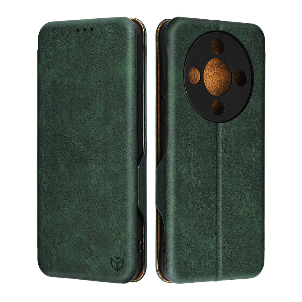 Husa pentru Honor Magic8 Lite, Techsuit, Safe Wallet Plus, Verde