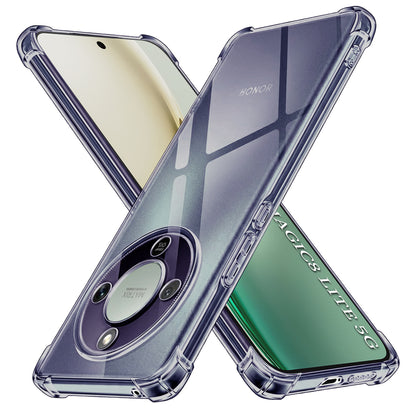 Husa pentru Honor Magic8 Lite, Techsuit, Shockproof Clear, Fumurie