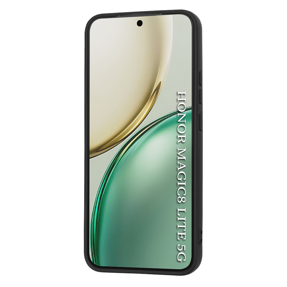 Husa pentru Honor Magic8 Lite, Techsuit, SoftFlex, Neagra