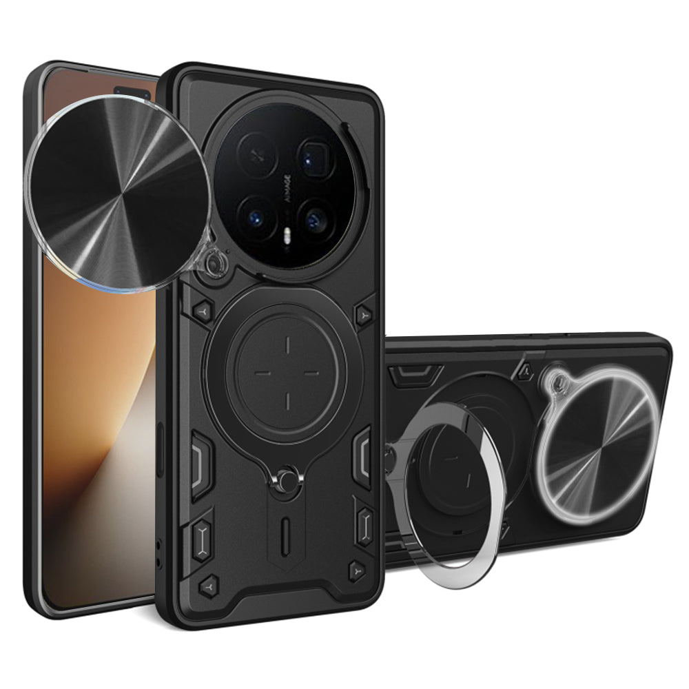 Husa pentru Honor Magic8 Pro, Techsuit, CamGuard Pro, Neagra