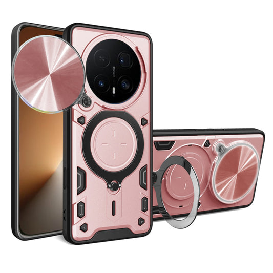 Husa pentru Honor Magic8 Pro, Techsuit, CamGuard Pro, Roz Aurie