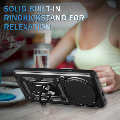 Husa pentru Honor Magic8 Pro, Techsuit, CamShield, Roz Aurie