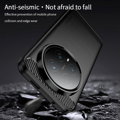 Husa pentru Honor Magic8 Pro, Techsuit, Carbon, Neagra