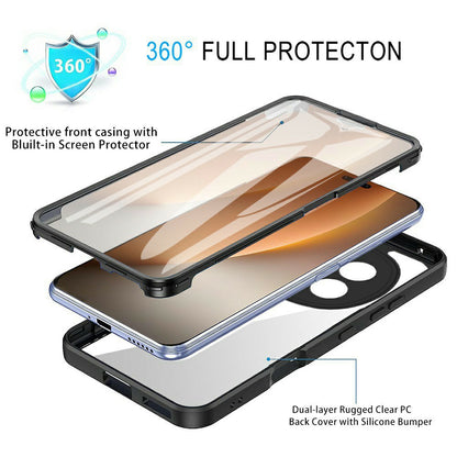 Husa pentru Honor Magic8 Pro, Techsuit, ColorVerse 360, Albastra