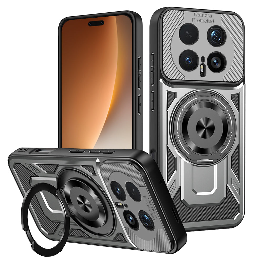 Husa pentru Honor Magic8 Pro, Techsuit, RuggedCam, Gri