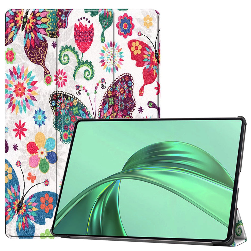 Husa pentru Honor Pad X8a, Techsuit, FoldPro Butterfly, Multicolor