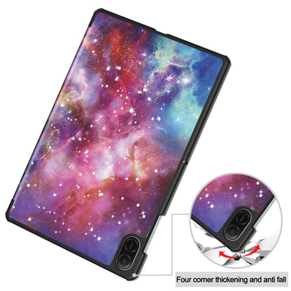 Husa pentru Honor Pad X8a, Techsuit, FoldPro Galaxy, Multicolor