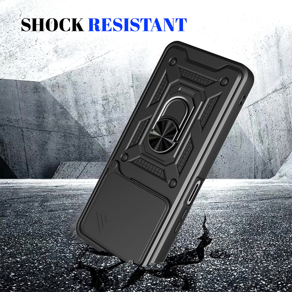 Husa pentru Honor X5c Plus, Techsuit, CamShield, Albastra