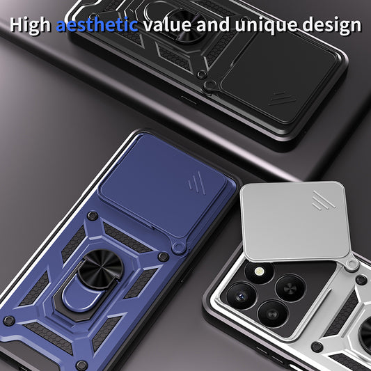 Husa pentru Honor X5c Plus, Techsuit, CamShield, Aurie