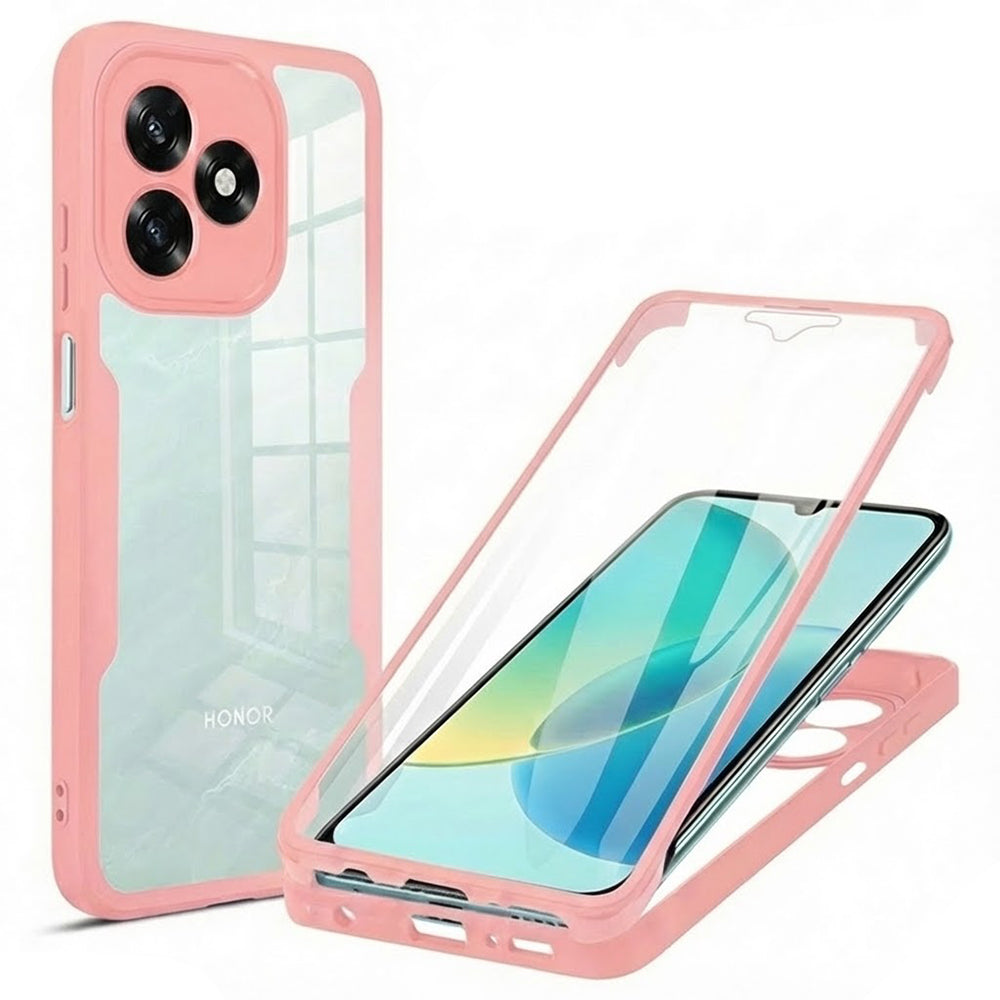 Husa pentru Honor X5c Plus, Techsuit, ColorVerse 360, Roz