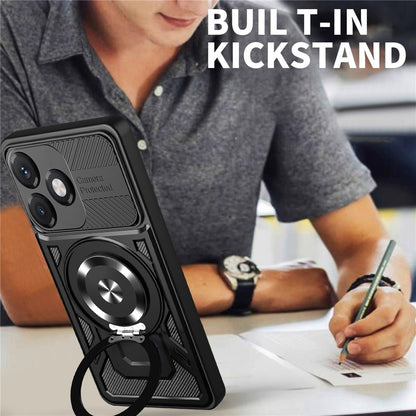 Husa pentru Honor X5c Plus, Techsuit, RuggedCam, Albastra