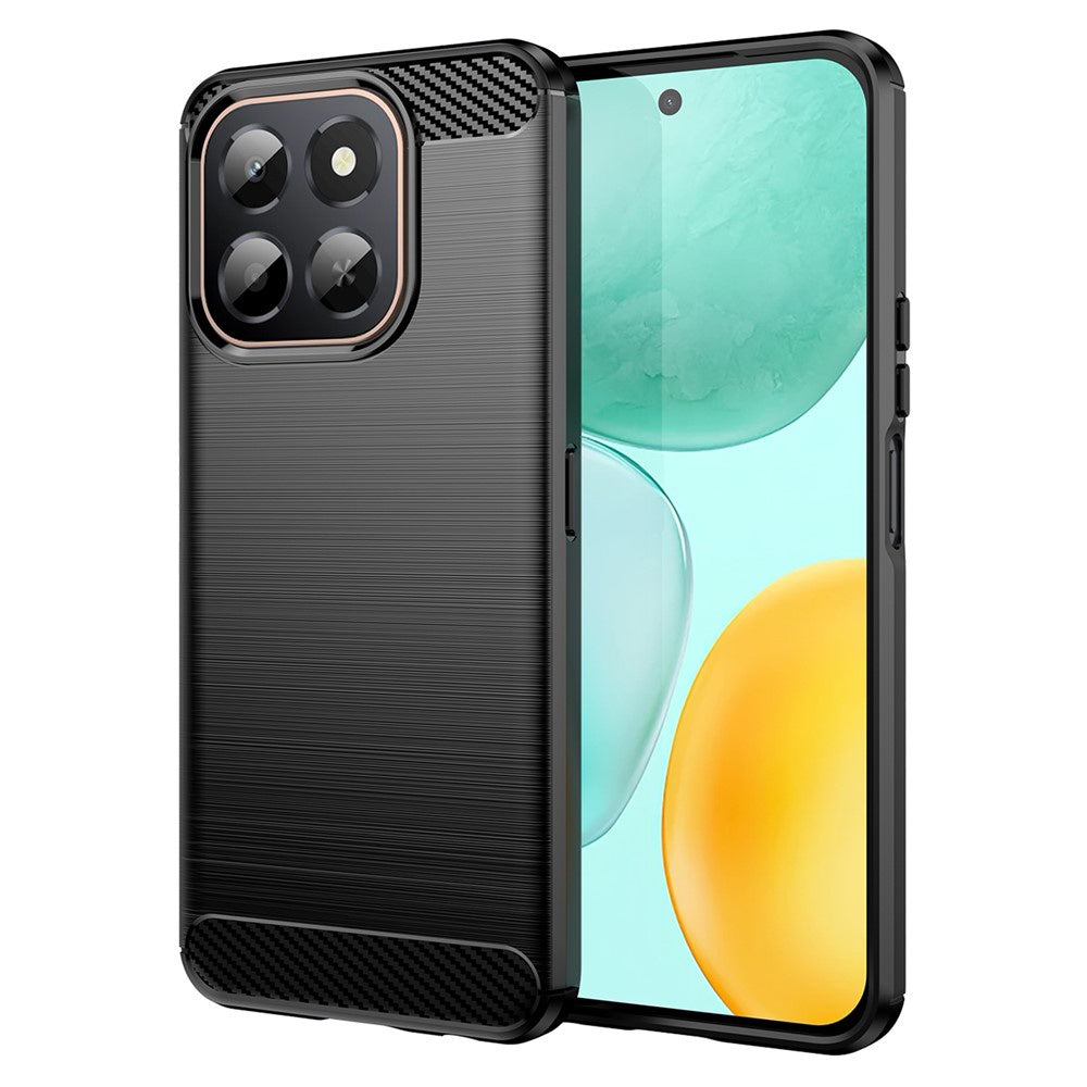 Husa pentru Honor X6c, Techsuit, Carbon, Neagra