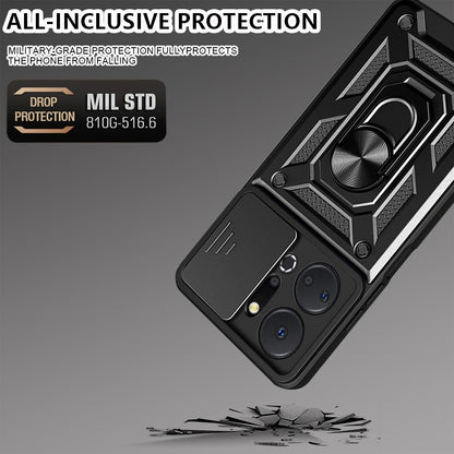 Husa pentru Honor X7a, Techsuit, CamShield, Neagra
