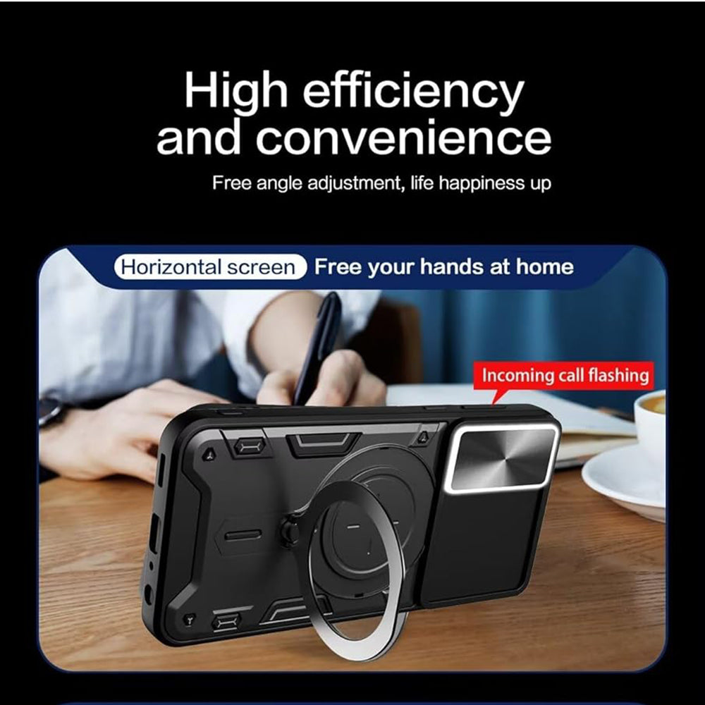 Husa pentru Honor X7b 5G / 90 Smart / X7b 4G, Techsuit, CamGuard Pro, Albastra