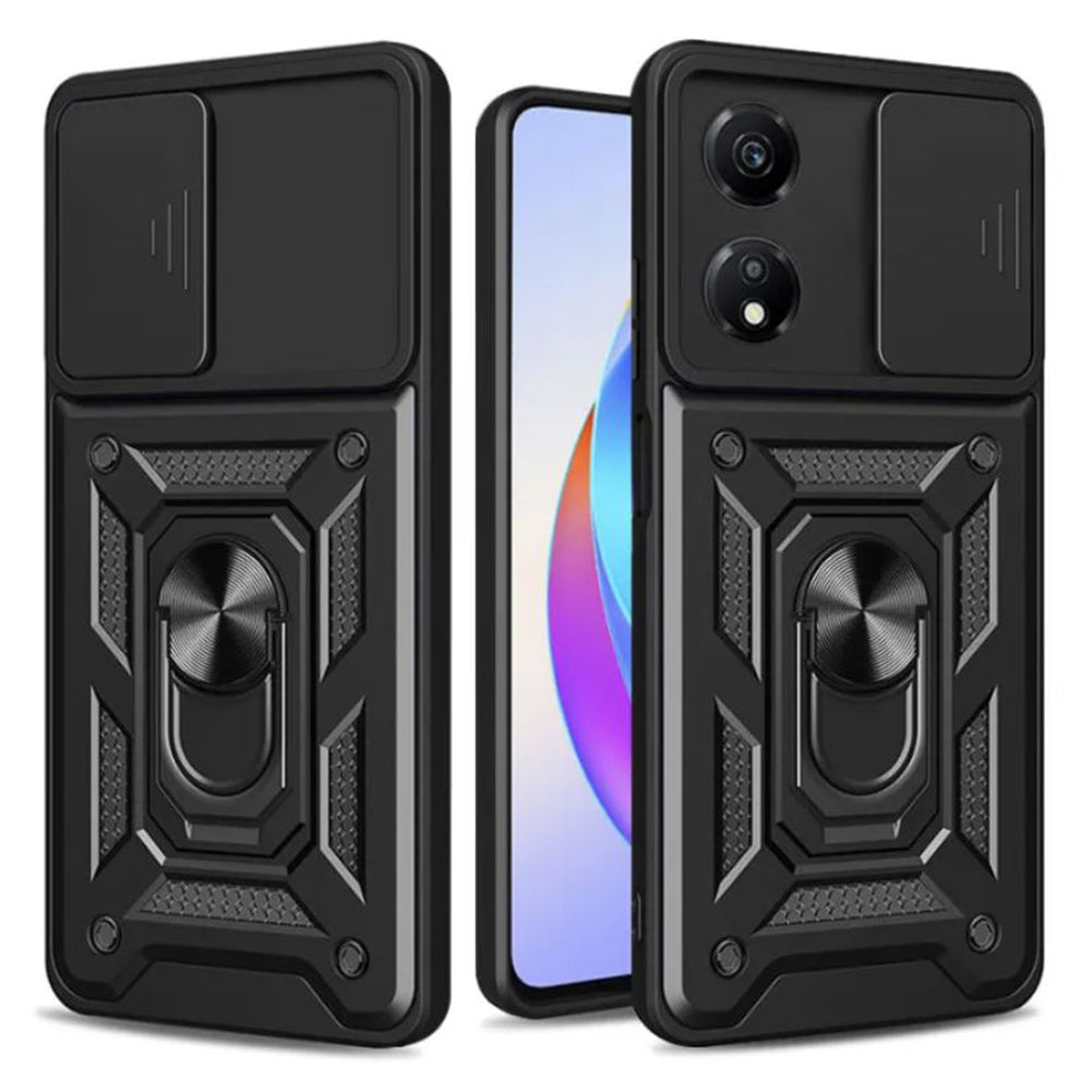 Husa pentru Honor X7b 5G / 90 Smart / X7b 4G, Techsuit, CamShield, Neagra