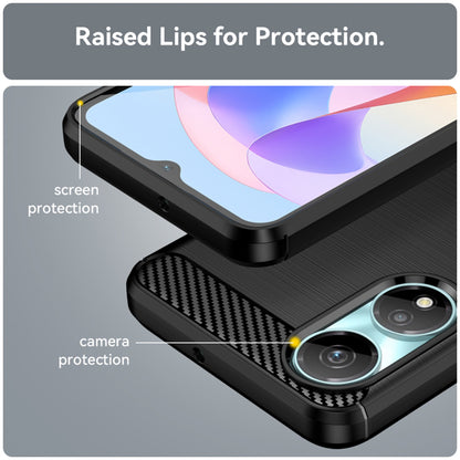 Husa pentru Honor X7b 5G / 90 Smart / X7b 4G, Techsuit, Carbon, Neagra