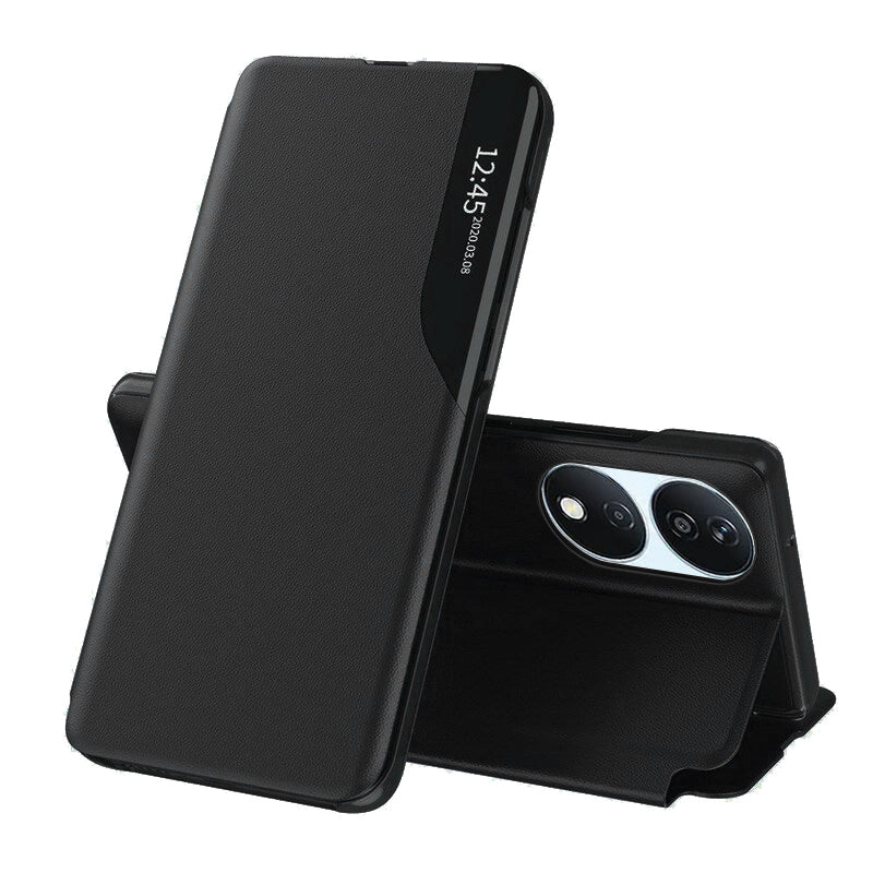Husa pentru Honor X7b 5G / 90 Smart / X7b 4G, Techsuit, eFold, Neagra